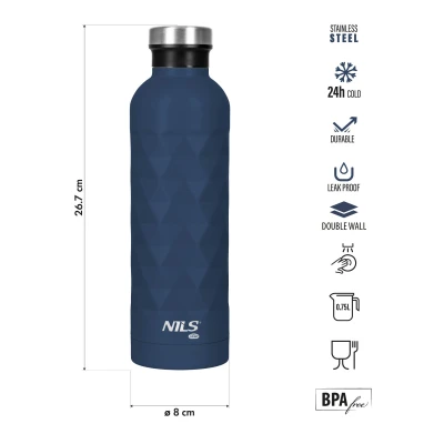 Nils Termoláhev Camp NC3805 modrá 750 ml