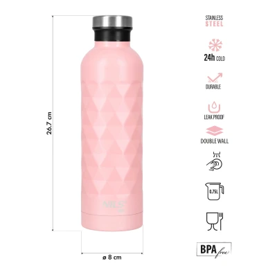Nils Termoláhev Camp NC3805 růžová 750 ml