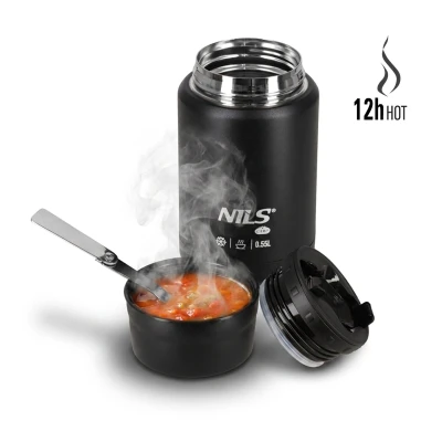 Nils Termoska na jídlo Camp NC3807 černá 550 ml