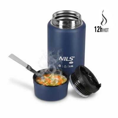 Nils Termoska na jídlo Camp NC3807 modrá 550 ml