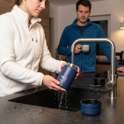 Nils Termoska na jídlo Camp NC3807 modrá 550 ml