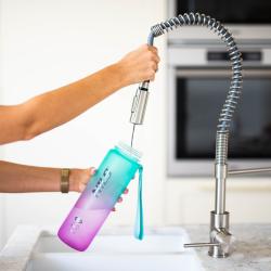 Nils Tritanová láhev na pití Camp NCD04 950 ml zeleno-růžová