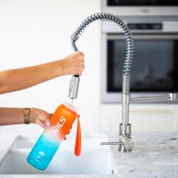 Nils Tritanová láhev na pití Camp NCD68 1000 ml oranžovo-modrá