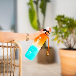 Nils Tritanová láhev na pití Camp NCD68 1000 ml oranžovo-modrá