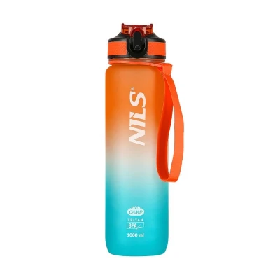 Nils Tritanová láhev na pití Camp NCD68 1000 ml oranžovo-modrá (VÝPRODEJ)