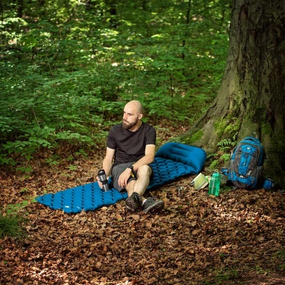 NILS Turistická karimatka NC4006 modrá