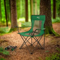 Nils Turistické křeslo Camp NC3302 zelené/černé