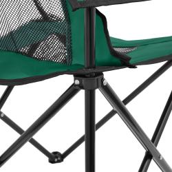 Nils Turistické křeslo Camp NC3302 zelené/černé