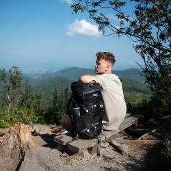 NILS CAMP Turistický batoh NC1938 Kjolen černý 40L