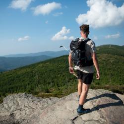 Nils CAMP NC1993 Northlake 30L + 10L černý turistický batoh