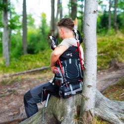 Nils CAMP NC1993 Northlake 30L + 10L černý turistický batoh