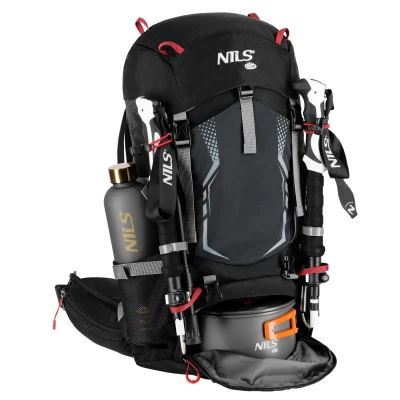 Nils CAMP NC1993 Northlake 30L + 10L černý turistický batoh