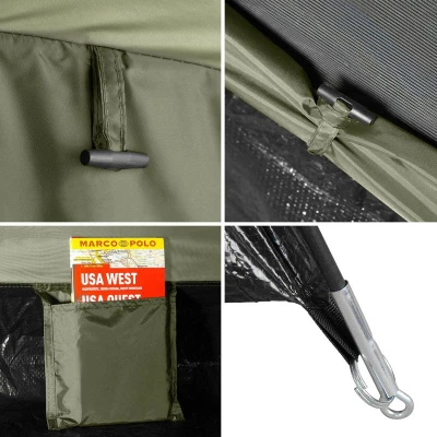 Nils NC6010 Hiker khaki turistický stan