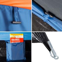 Nils Camp NC6010 Hiker modrý turistický stan