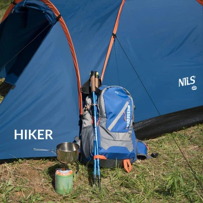 Nils Camp NC6010 Hiker modrý turistický stan