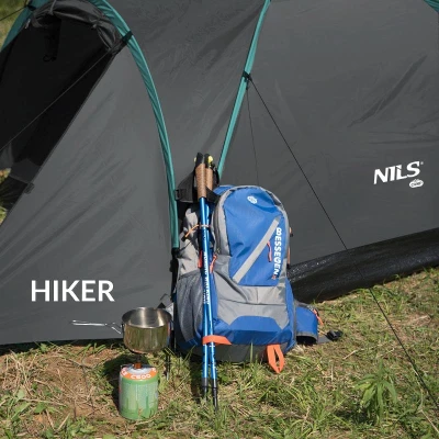 Nils NC6010 Hiker šedý turistický stan