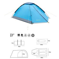 Nils NC6033 Nightfall 2 modrý turistický stan