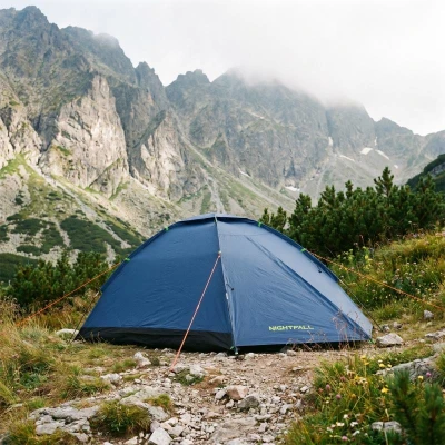 Nils NC6033 Nightfall 2 modrý turistický stan