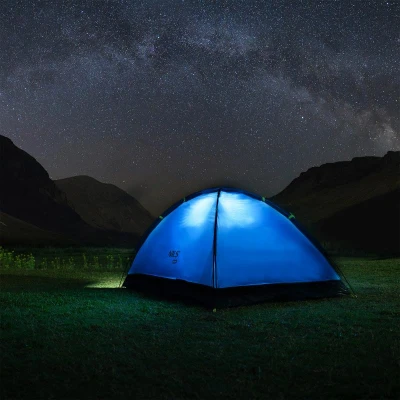 Nils Turistický stan Camp NC6033 Nightfall modrý/světle šedý