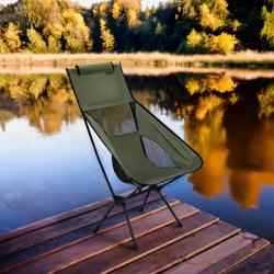 Nils Ultralehké skladacie kreslo Camp NC3321 khaki