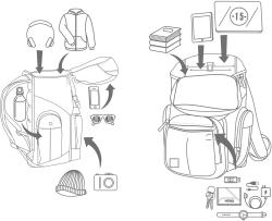 Nitro DAYPACKER dune batoh