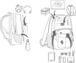 Nitro Batoh HERO tropical