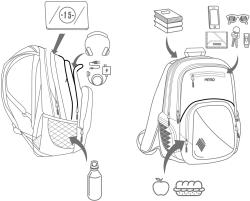 Nitro Batoh STASH 29 haze