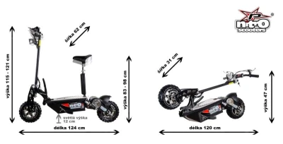 Nitro Scooters Cruiser 1900 (W) elektro koloběžka