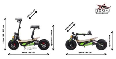 Nitro Scooters Monster 1000 SL elektro koloběžka