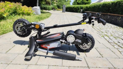 Nitro Scooters XE1200 v2 – 20ah elektro koloběžka + sedlo, blatník