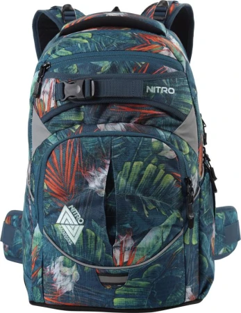 Nitro Školní batoh SUPERHERO tropical