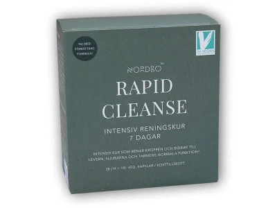 Nordbo Rapid Cleanse (Rychlý detox) 28 kapslí Nordbo Rapid Cleanse (Rychlý detox) 28 kapslí