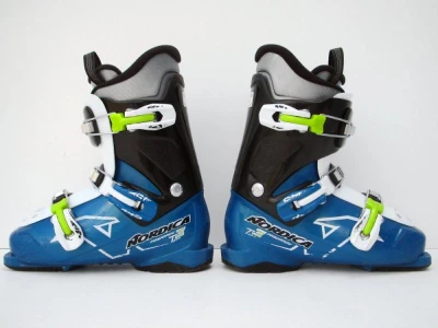 Nordica Dětské použité lyžáky T3 Team Firearrow 245 mm Nordica Dětské použité lyžáky T3 Team Firearrow 245 mm