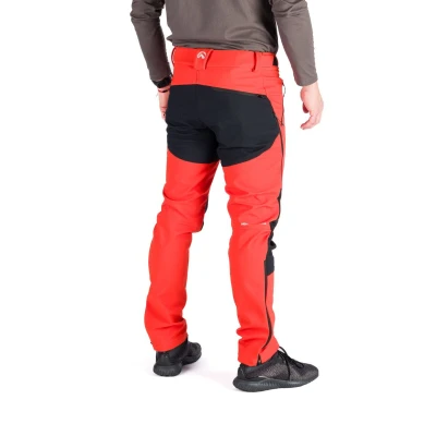 Northfinder ANATOL-170orangeblack pánské turistické zateplené kalhoty