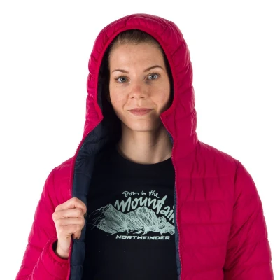 Northfinder ANNIE-525-rosenavy dámská turistická bunda
