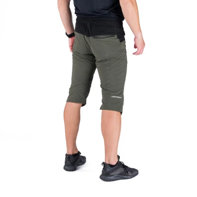 Northfinder ARTUR-550blackdarkgreen pánské turistické 3/4 kalhoty