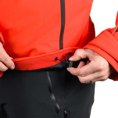Northfinder BARTALAN-361redblack pánská lyžařská bunda