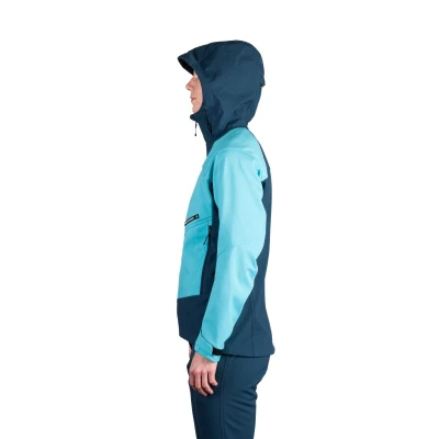 Northfinder CHANDRA-387blueblue dámská turistická softshellová bunda