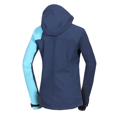 Northfinder CHANDRA-387blueblue dámská turistická softshellová bunda