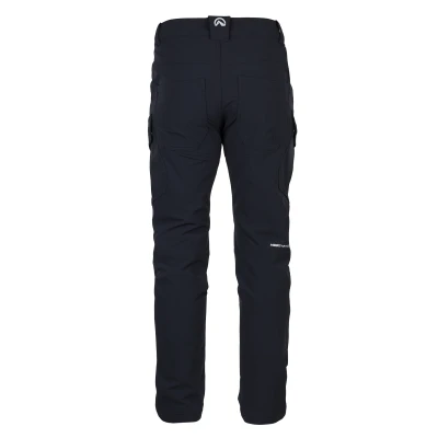 Northfinder KUBA-270blackblack pánské turistické zateplené kalhoty