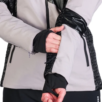 Northfinder LAURI-809lilablack dámská lyžařská bunda