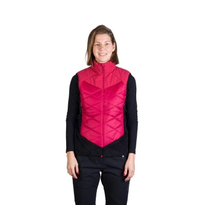 Northfinder MARIANNE-577cherryblack dámská turistická vesta