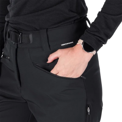 Northfinder MAYRA-269black dámské turistické softshellové kalhoty