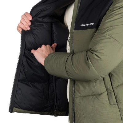 Northfinder MINDI-550blackdarkgreen dámská turistická bunda