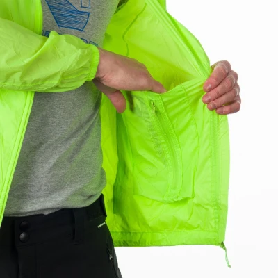 Northfinder NORTHKIT-BU-3267OR-green pánská tréninková bunda s kapucí