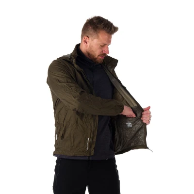 Northfinder NORTHKIT-BU-32682SII-army pánská tréninková bunda s kapucí