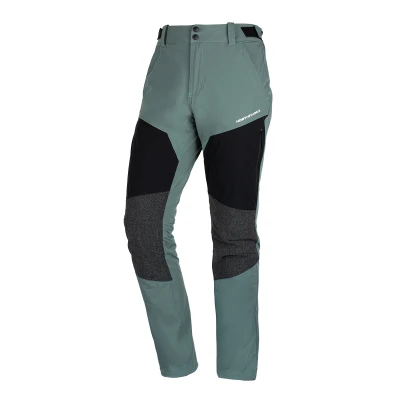 Northfinder SILVESTRE-680greengreyblack pánské turistické kalhoty
