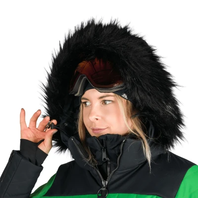 Northfinder TAYLER-409greenblack dámská lyžařská bunda