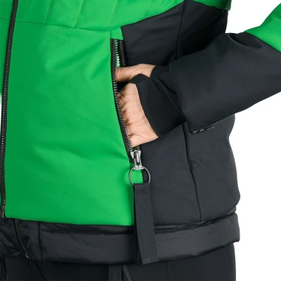 Northfinder TAYLER-409greenblack dámská lyžařská bunda