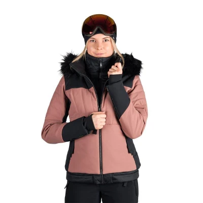 Northfinder TAYLER-521roseblack dámská lyžařská bunda